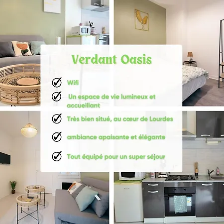 Verdant Oasis - Proche Du Centre - Wifi Gratuit - Parking A Proximite דירה *